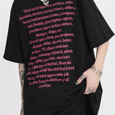 市场上装-T恤-电商T恤