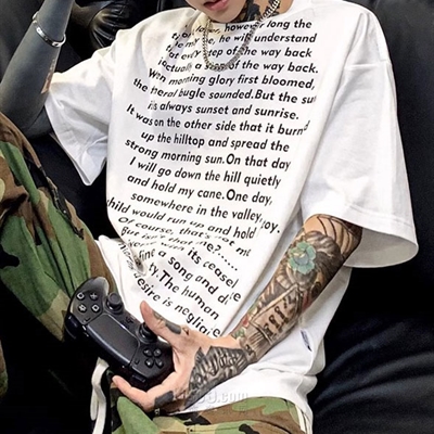 市场上装-T恤-电商T恤