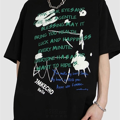 市场上装-T恤-电商T恤