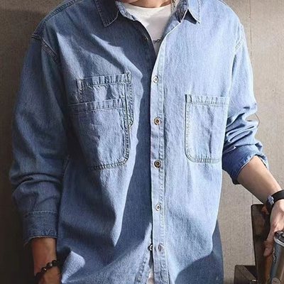 市场上装-衬衫-休闲衬衫