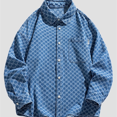 市场上装-衬衫-休闲衬衫