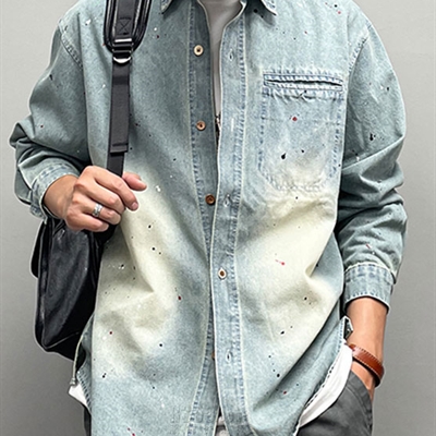 市场上装-衬衫-休闲衬衫