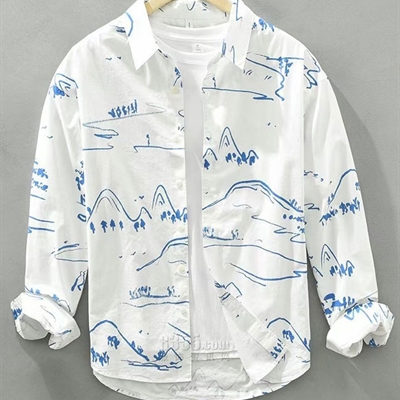 市场上装-衬衫-休闲衬衫