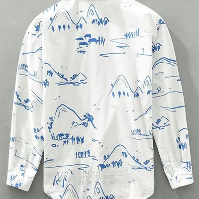 市场上装-衬衫-休闲衬衫