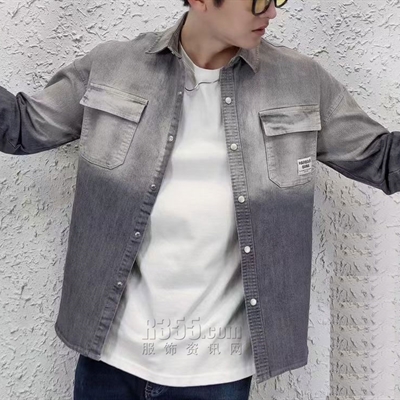 市场上装-衬衫-休闲衬衫