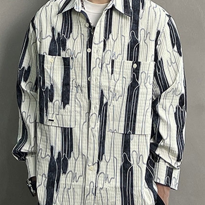 市场上装-衬衫-休闲衬衫