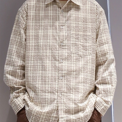 市场上装-衬衫-休闲衬衫