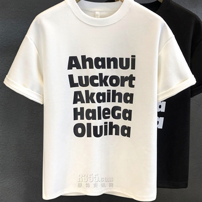 市场上装-T恤-休闲T恤