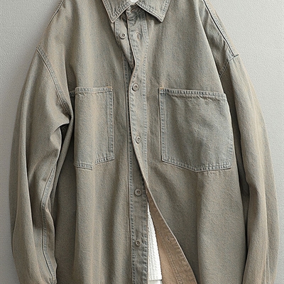 市场上装-衬衫-休闲衬衫