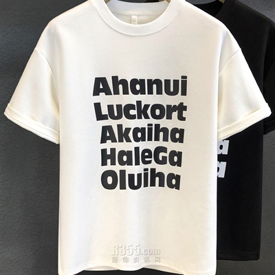 市场上装-T恤-休闲T恤