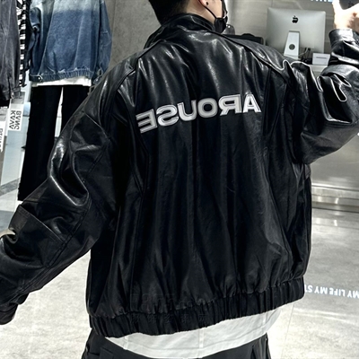 市场上装-皮衣-休闲皮衣