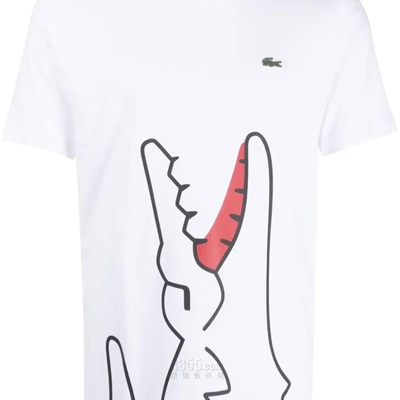 设计师品牌-短袖-微潮T恤【Comme des garcons shirt x Lacoste】