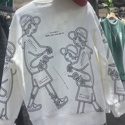 市场上装-卫衣-电商卫衣【实拍】