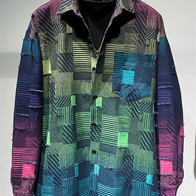 市场上装-衬衫-微潮衬衫