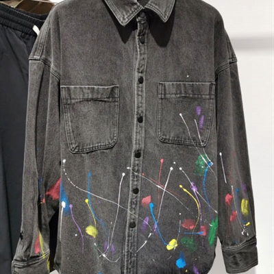 市场上装-衬衫-微潮衬衫