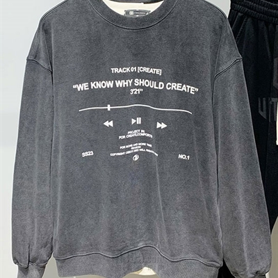 市场上装-卫衣-休闲卫衣