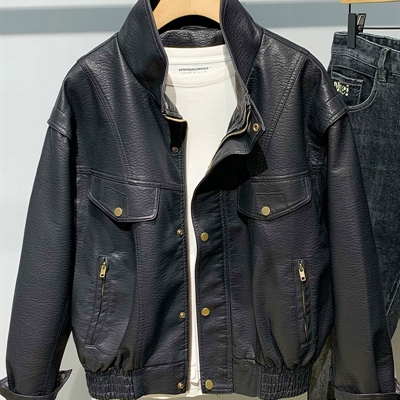 市场上装-皮衣-休闲皮衣