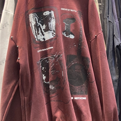 市场上装-卫衣-电商卫衣【实拍】