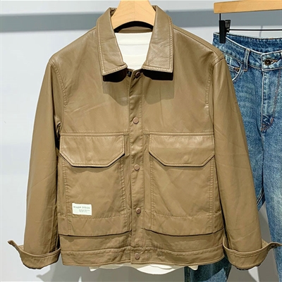 市场上装-皮衣-休闲皮衣