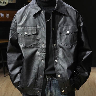 市场上装-皮衣-休闲皮衣