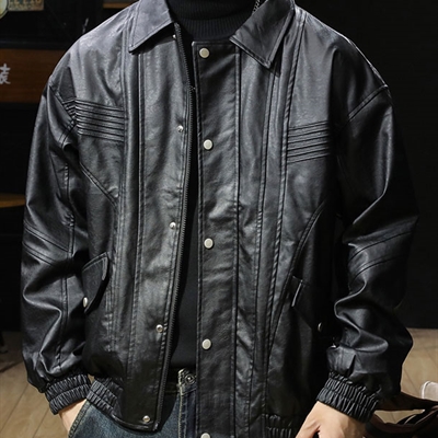 市场上装-皮衣-休闲皮衣