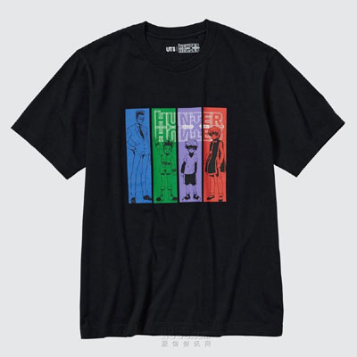 日本《UNIQLO x 《HUNTER x HUNTER 全职猎人》 》2023秋冬休闲时尚男装