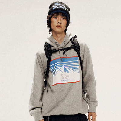 法国《Maison Kitsuné x and wander》2023秋冬休闲时尚男女装