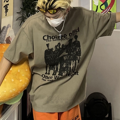 市场上装-T恤-电商T恤