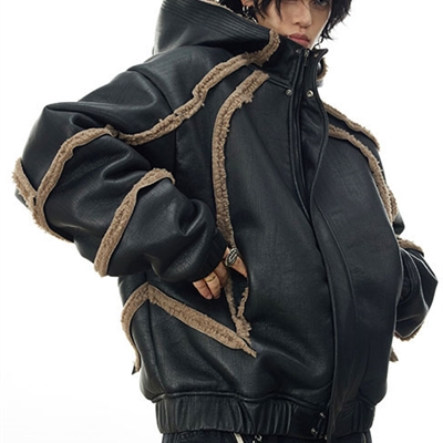 市场上装-皮衣-电商皮衣