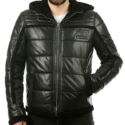 市场上装-皮衣-商务皮衣