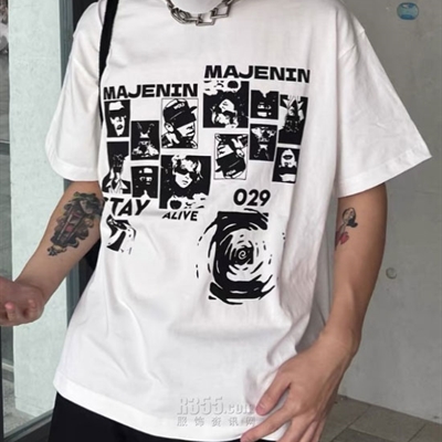 市场上装-T恤-电商T恤