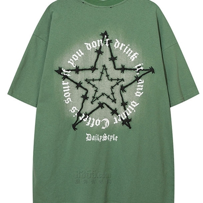 市场上装-T恤-电商T恤