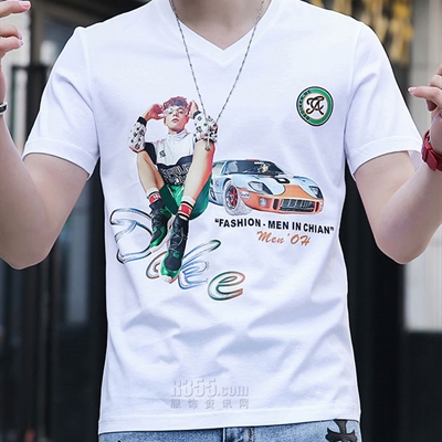 市场上装-T恤-欧货T恤