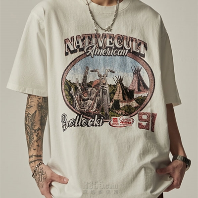 市场上装-T恤-电商T恤