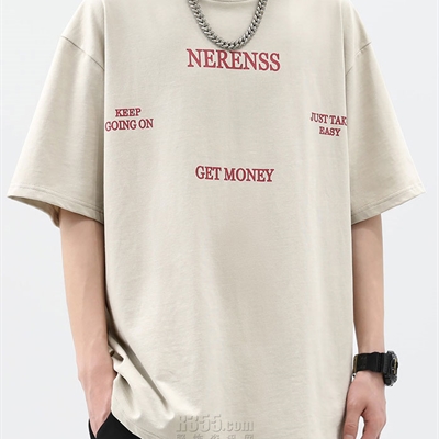 市场上装-T恤-电商T恤