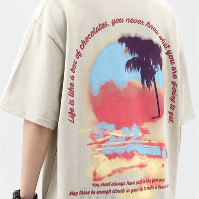 市场上装-T恤-电商T恤