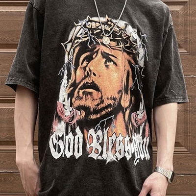 市场上装-T恤-电商T恤