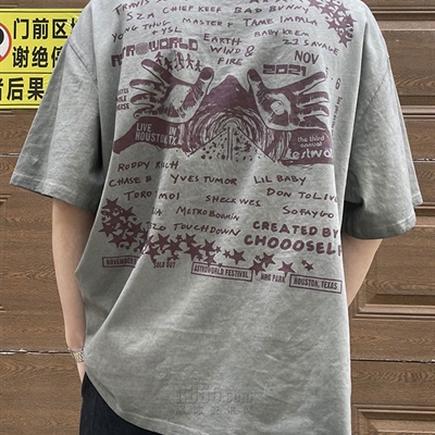 市场上装-T恤-电商T恤