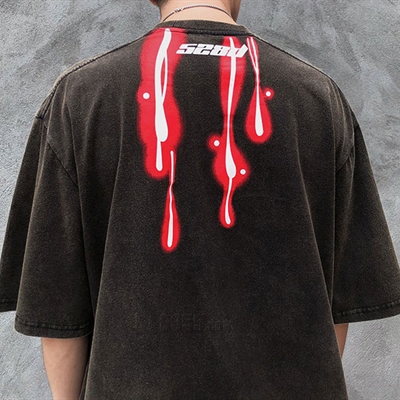 市场上装-T恤-电商T恤