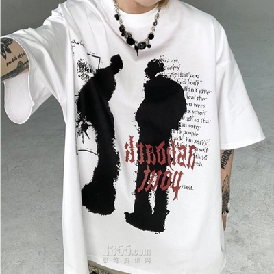 市场上装-T恤-电商T恤