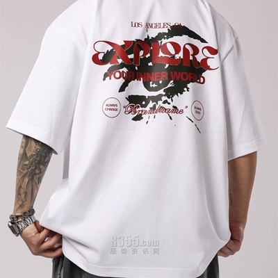 市场上装-T恤-电商T恤