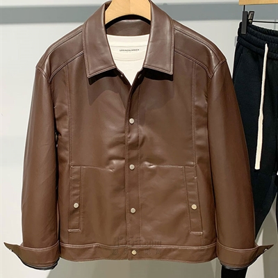 市场上装-皮衣-休闲皮衣