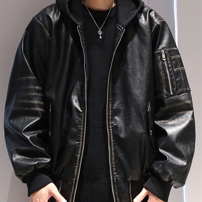 市场上装-皮衣-休闲皮衣