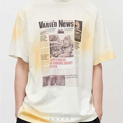 市场上装-T恤-电商T恤