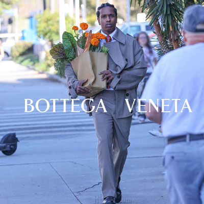 意大利《BOTTEGA VENETA x A_AP Rocky》2024春夏商务休闲男装