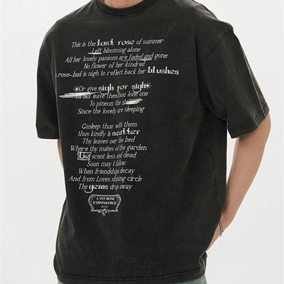 市场上装-T恤-电商T恤