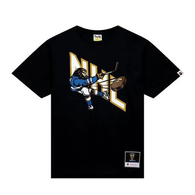 日本《BAPE x Mitchell & Ness》2023秋冬休闲时尚男装