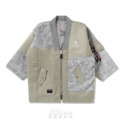 日本《BAPE x Alpha Industries》2023秋冬休闲时尚男装