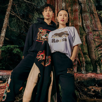 美国《CLOT x Roots》2024春夏休闲时尚男女装