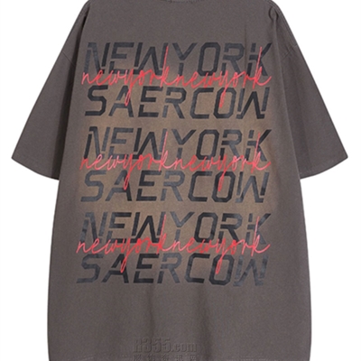 市场上装-T恤-电商T恤